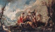 GUARDI, Gianantonio The Healing of Tobias s Father oil painting